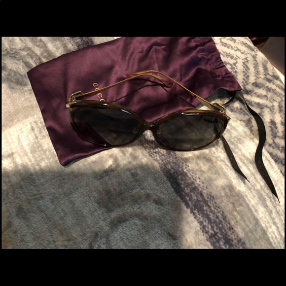 GUCCI SUNGLASSES COLOR BROWN - Picture 3 of 8